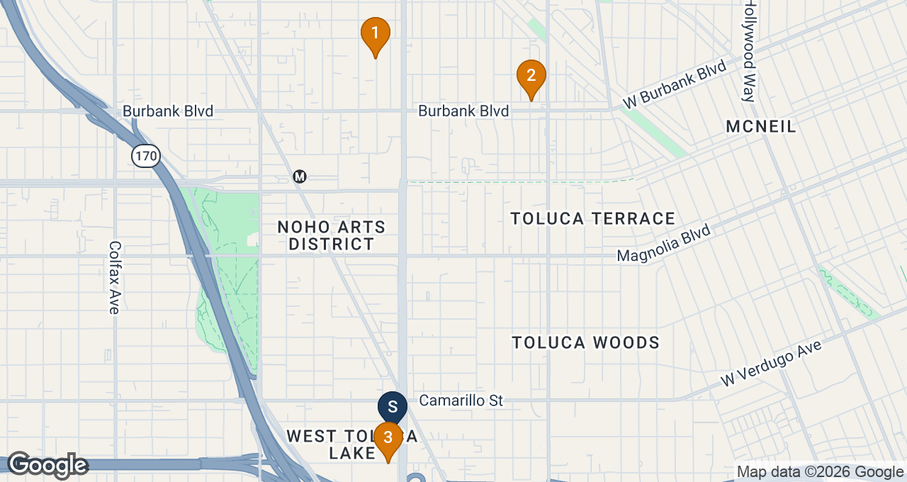 On-Market Comps Map
